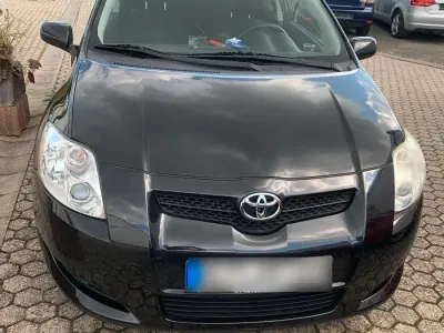 Gebraucht Toyota Auris 124 PS (91 kW) 2009 Schwarz Kleinwagen