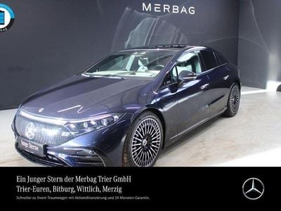 Gebraucht Mercedes EQS500 Premium Plus 330 kW (449 PS) 2023 Blau Limousine