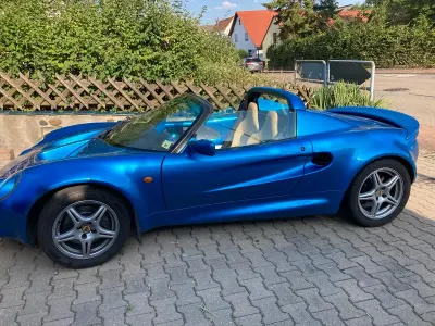 Gebraucht Lotus Elise 122 PS (89 kW) 2000 Blau Cabrio