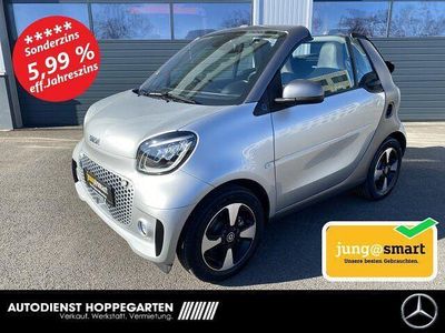 Gebraucht Smart ForTwo Coupé Exclusive 60 kW (82 PS) 2024 Cool silver Cabrio