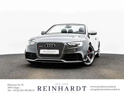 Gebraucht Audi RS5 Comfort 450 PS (330 kW) 2015 Daytonagrau perleffekt Cabrio