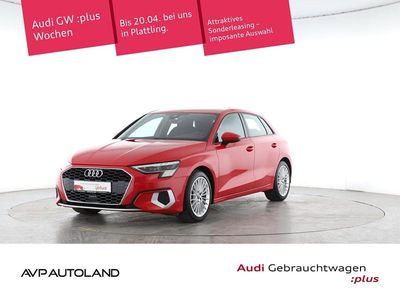 Gebraucht Audi A3 Advanced Plus 150 PS (110 kW) 2021 Rot Limousine