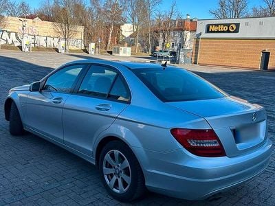 Usata Mercedes C200 Avantgarde 185 CV (136 kW) 2012 Argento Berlina