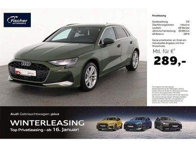 Gruen Gebraucht 2025 Audi A3 Advanced Limousine | 32.280 € (Guter Preis)