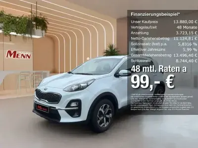 Gebraucht Kia Sportage Vision 132 PS (97 kW) 2018 Weiß SUV