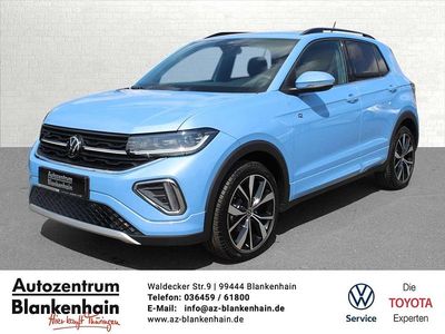 Clear blue metallic Neu 2025 VW T-Cross R-line SUV | 29.990 € (Fairer Preis)