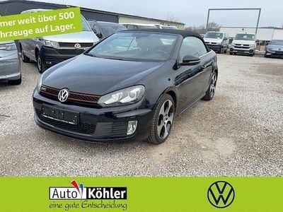 Gebraucht VW Golf VII GTI 211 PS (155 kW) 2013 Schwarz Cabrio