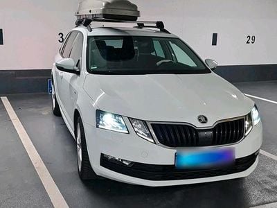 Gebraucht Skoda Octavia Clever 150 PS (110 kW) 2019 Weiß Kombi