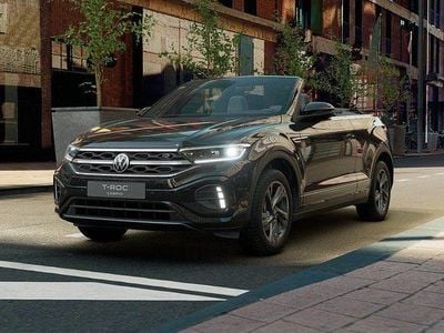 Gebraucht VW T-Roc Cabriolet R-line 150 PS (110 kW) 2025 Schwarz Cabrio