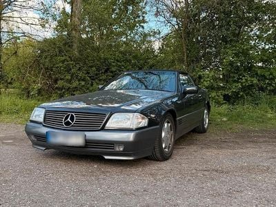 Usata Mercedes SL500 320 CV (235 kW) 1995 Nero Cabrio