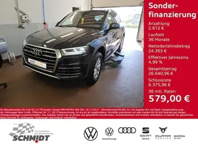Używany Audi Q5 Design 190 KM (139 kW) 2017 Niebieski SUV