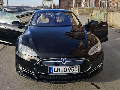 Gebraucht Tesla Model S Performance 309 kW (421 PS) 2013 Blau Kleinwagen