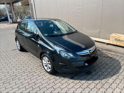 Gebraucht Opel Corsa 2014 Schwarz Kleinwagen