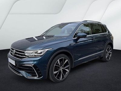 Usata VW Tiguan R-line 190 CV (139 kW) 2021 Blu SUV