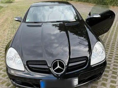 Gebraucht Mercedes SLK200 163 PS (119 kW) 2005 Schwarz Cabrio