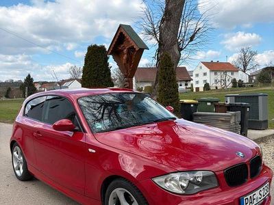 Usata BMW 116 Performance 122 CV (89 kW) 2008 Rosso Utilitaria