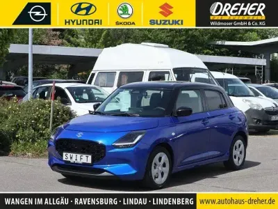 Neu Suzuki Swift Comfort 83 PS (61 kW) 2025 Blue frontier/super black pearl metallic Kleinwagen