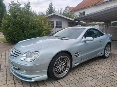 Second-hand Mercedes SL350 245 CP (180 kW) 2003 Argintiu Cabrio
