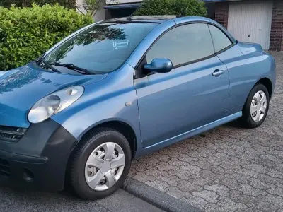 Gebraucht Nissan Micra 80 PS (58 kW) 2006 Blau Cabrio