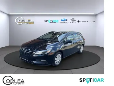 Gebraucht Opel Astra Edition 136 PS (100 kW) 2018 Black (metallic) Kombi