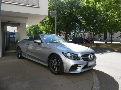 Gebraucht Mercedes C200 184 PS (135 kW) 2023 Silber Cabrio