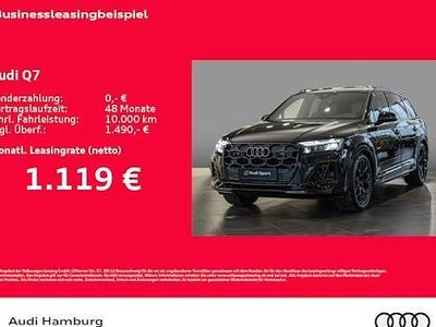Schwarz Neu 2025 Audi Q7 S-Line SUV | 102.377 € (Teuer)
