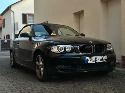 Gebraucht BMW 118 Cabriolet 143 PS (105 kW) 2008 Schwarz Cabrio