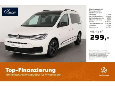 Neu VW Caddy Edition 122 PS (89 kW) 2025 Weiss Van / Kleinbus