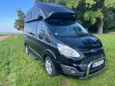 Gebraucht Ford Transit Custom Trend 170 PS (125 kW) 2017 Schwarz Limousine
