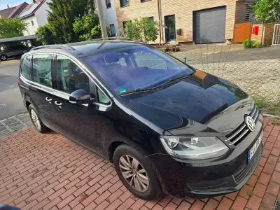 Gebraucht VW Sharan Comfortline 184 PS (135 kW) 2015 Schwarz Van / Kleinbus