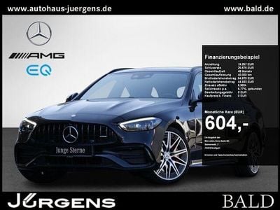 Gebraucht Mercedes C43 AMG AMG 408 PS (300 kW) 2024 Metalliclack obsidianschwarz Kombi
