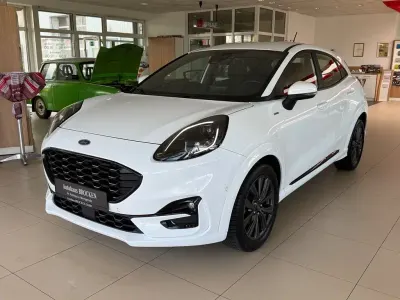 Gebraucht Ford Puma ST-Line 125 PS (91 kW) 2022 Weiß SUV