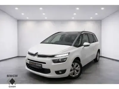 Gebraucht Citroën Grand C4 Picasso SELECTION 120 PS (88 kW) 2016 Weiß Van / Kleinbus