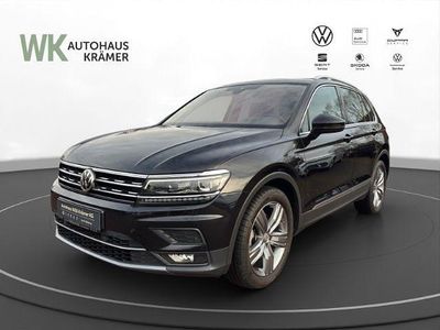 Gebraucht VW Tiguan Highline 190 PS (139 kW) 2020 Schwarz SUV