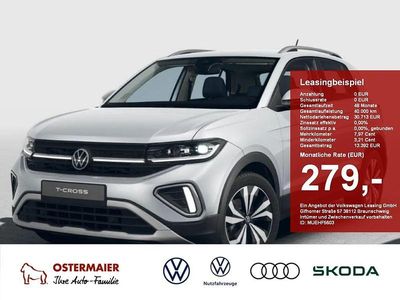 Neu VW T-Cross Style 116 PS (85 kW) 2025 Reflexsilber SUV