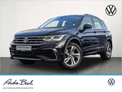 Gebraucht VW Tiguan R-line 200 PS (147 kW) 2022 Deep black perleffekt SUV