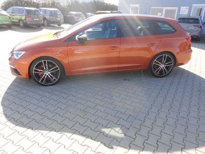 Usata Seat Leon ST CUPRA 300 CV (220 kW) 2018 Arancione Station wagon