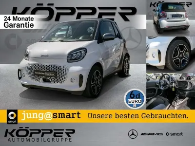Occasion Smart ForTwo Electric Drive Exclusive 60 kW (82 ch) 2024 Blanc Cabriolet