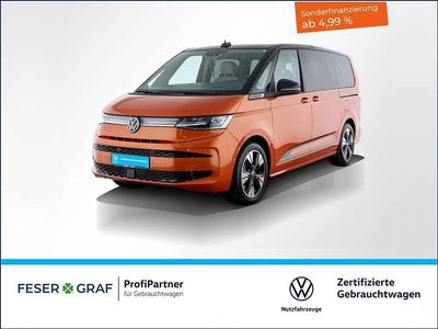 Gebraucht VW Multivan Edition 150 PS (110 kW) 2025 Energetic orange metallic / deep black perleffekt Van