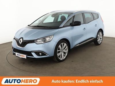 Gebraucht Renault Grand Scénic IV LIMITED 140 PS (102 kW) 2019 Blau Van / Kleinbus