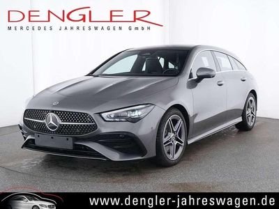 Mountaingrau metallic Gebraucht 2024 Mercedes CLA200 AMG Line Premium Plus Kombi | 37.990 € (Etwas zu teuer)