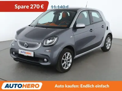 Gebraucht Smart ForFour Passion 71 PS (52 kW) 2015 Grau Kleinwagen