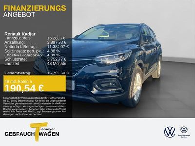 Gebraucht Renault Kadjar Business 140 PS (102 kW) 2020 Schwarz SUV