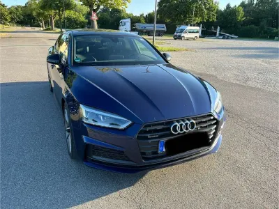 Gebraucht Audi A5 S-Line 190 PS (139 kW) 2019 Blau Coupé