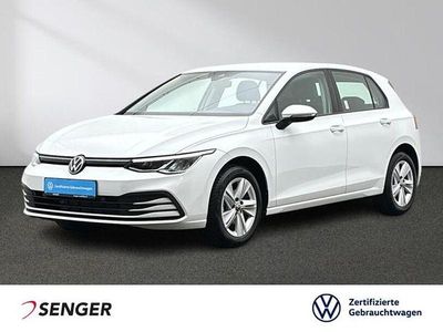 Usata VW Golf VIII Life 110 CV (80 kW) 2022 Bianco Berlina