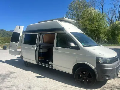 Używany VW Transporter 140 KM (102 kW) 2011 Biały Van