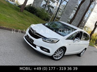 Gebraucht Opel Zafira Tourer Edition 131 PS (96 kW) 2017 Weiß Van / Kleinbus