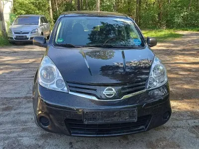 Gebraucht Nissan Note Visia 88 PS (64 kW) 2009 Schwarz Kleinwagen