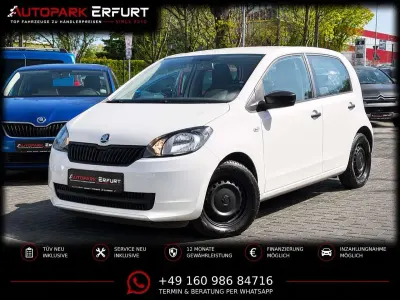 Gebraucht Skoda Citigo Active 60 PS (44 kW) 2012 Weiß Kleinwagen