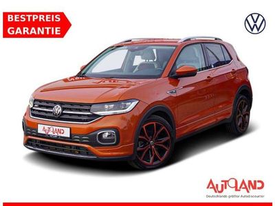 Brugt VW T-Cross R-line 110 HK (80 kW) 2021 Orange SUV